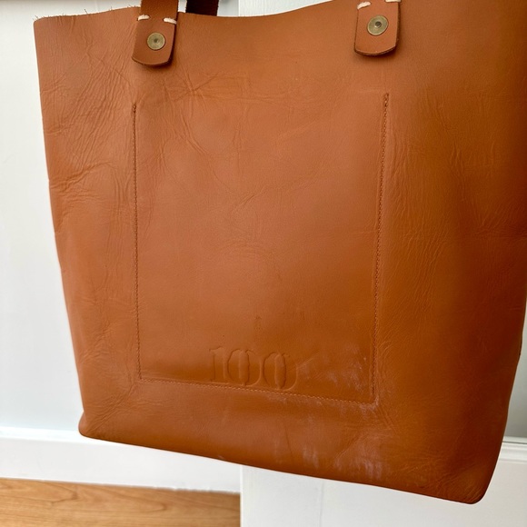 FEED 100% leather tote - Picture 2 of 7